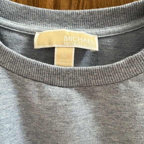 Michael Kors Light Blue Women's Crew Neck Sweater - Picture 2 of 4